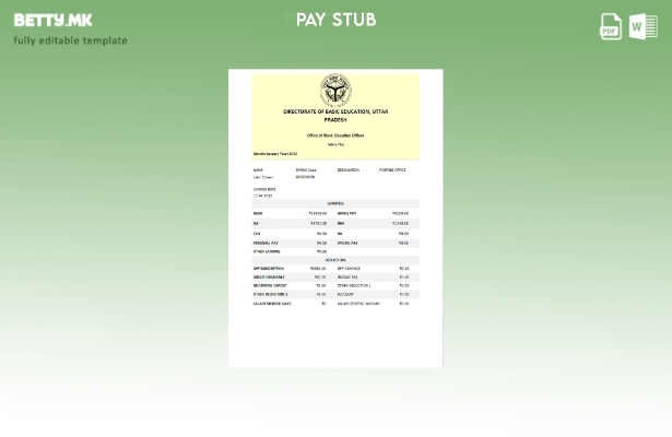 Модерен стил Директорат за основно образование на Индија во Утар Прадеш образовн